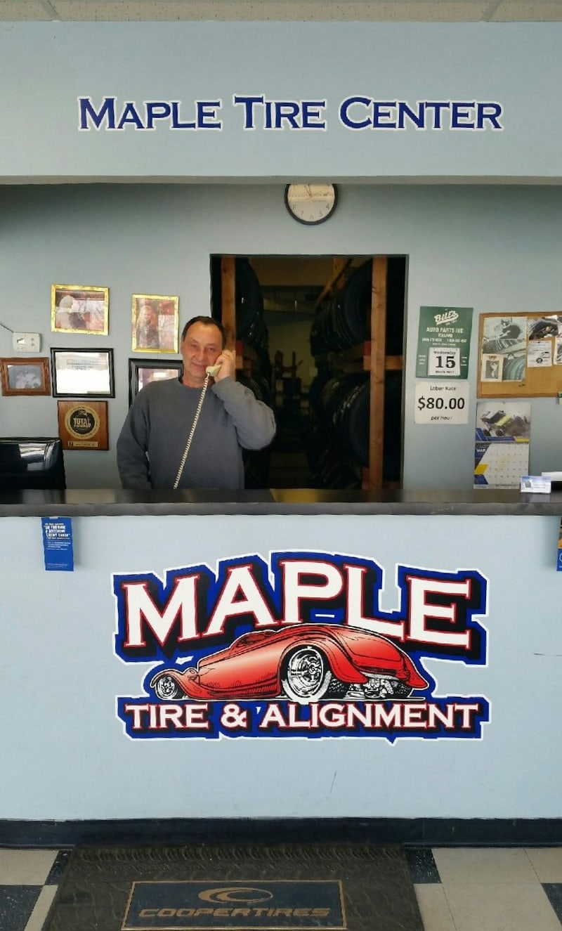 Maple Tire Celebrating 50 years of Tire Repair Excellence in Stafford